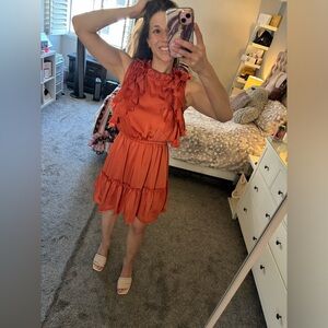 NWOT - DRA ORANGE DRESS